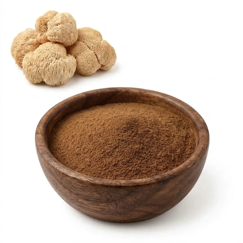 Lion's Mane Extract Powder from Hericium erinaceus fruiting body