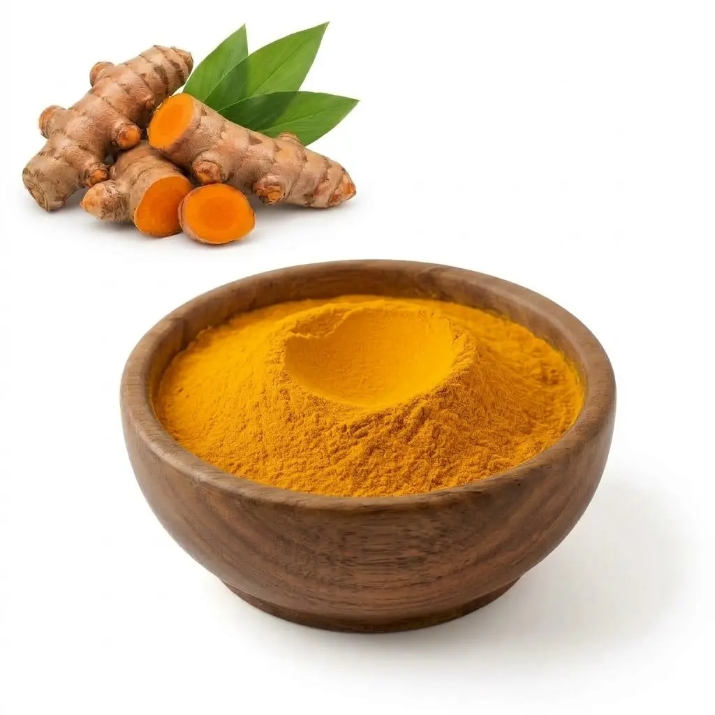 Turmeric Root Extract Powder with Curcuma longa rhizome
