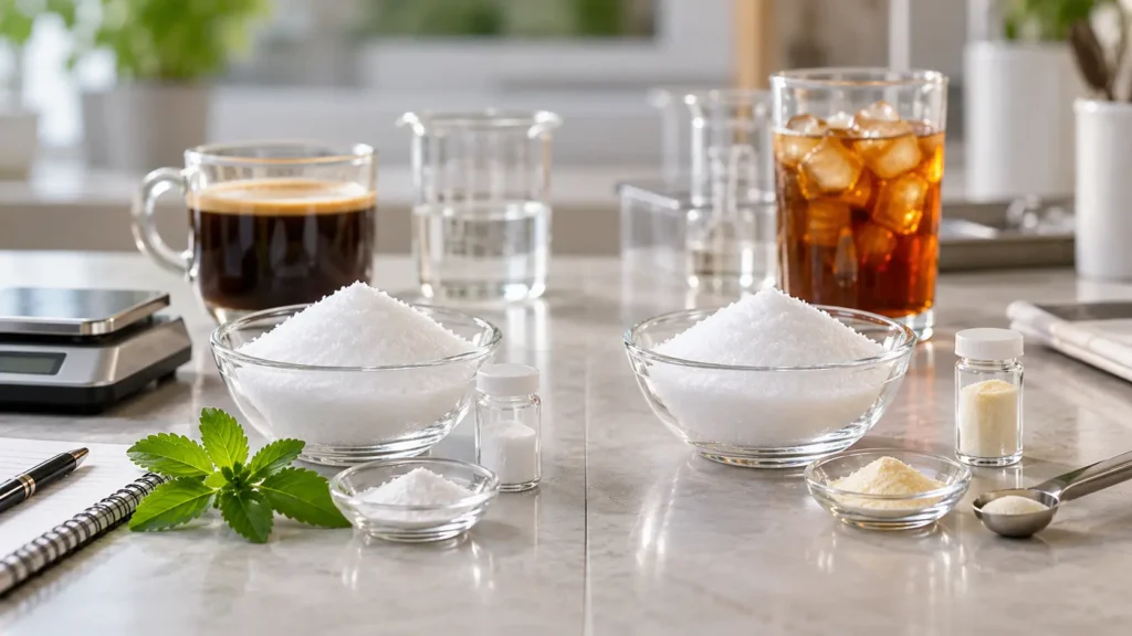 Erythritol + Reb M vs. Sucralose: Which Sweetener System Fits Your Product?
