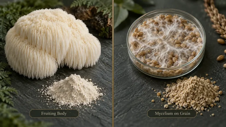 Lion’s Mane Fruiting Body vs Mycelium: Three Product Tiers Every Buyer Should Verify