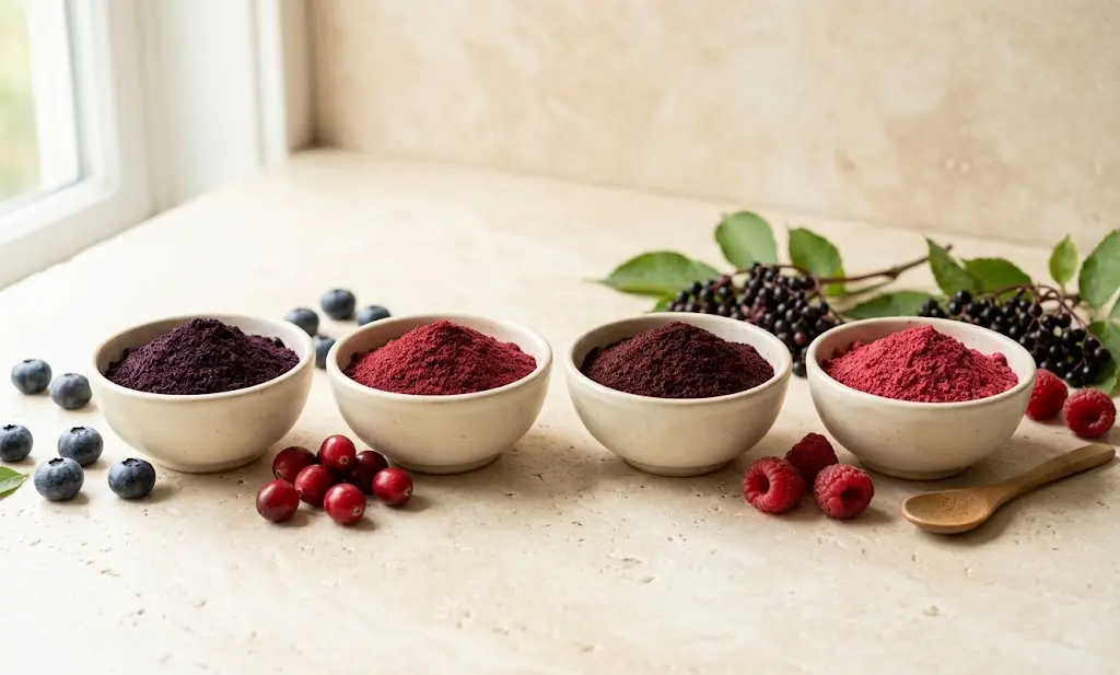 Organic fruit powder ingredients