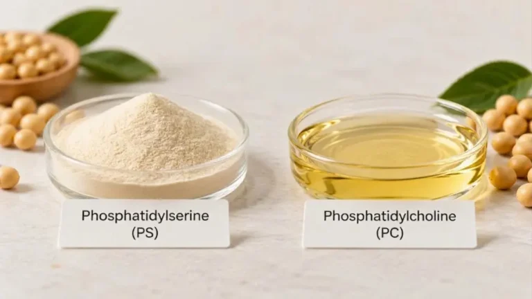Phosphatidylserine vs Phosphatidylcholine — Why They Cannot Replace Each Other