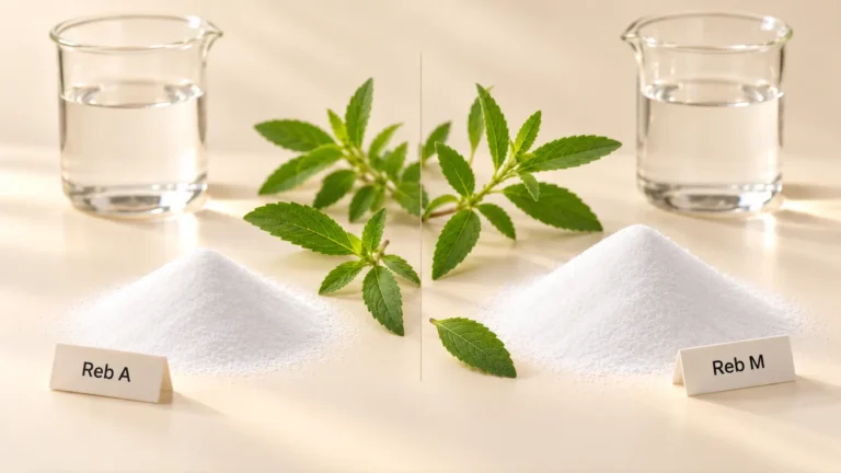 Reb A vs Reb M: Which Steviol Glycoside Should You Formulate With?