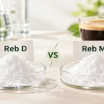Reb D vs Reb M: One Glucose Unit Apart, Worlds Apart in the Formulation Lab